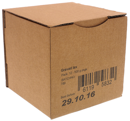 print codes on packages