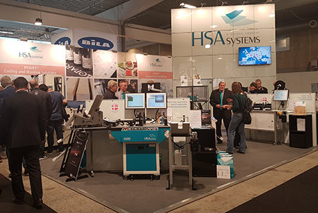 HSA Systems' stand at Hi Expo