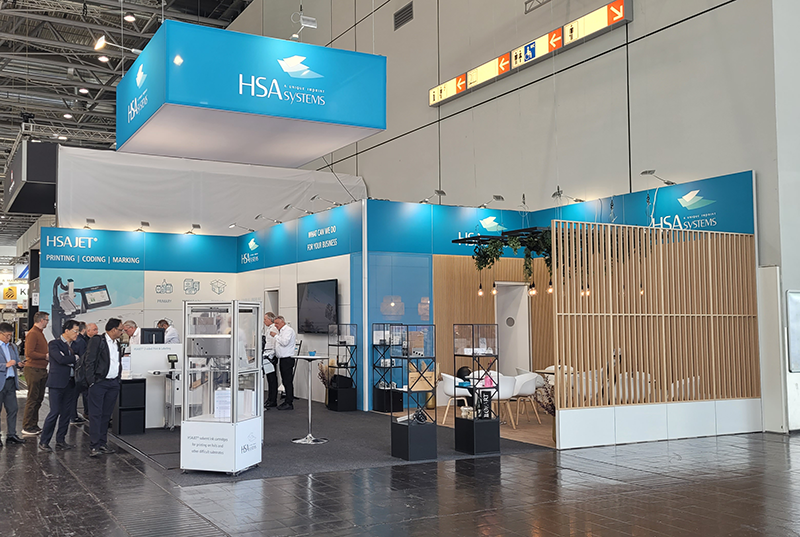 HSA Systems' stand C74 in hall 8b