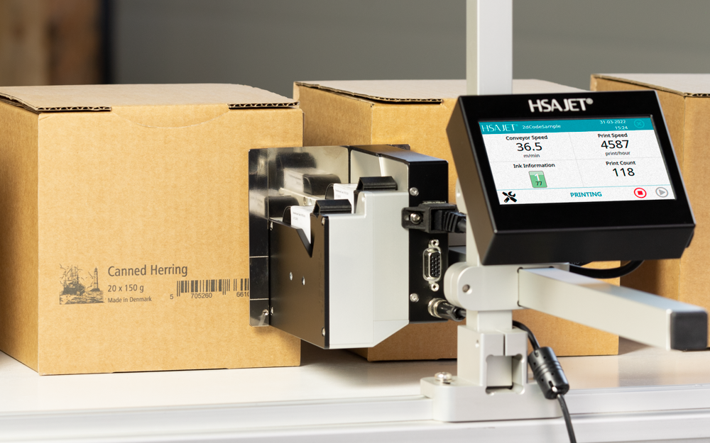 HSAJET® MCX Compact Printer - one of the solutions Signea is showcasing at Propack Africa