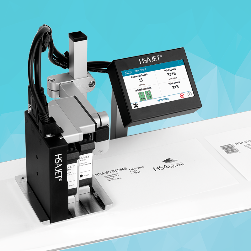 MCX Compact Printer with a 4.3" Touch Controller and a 2-Pen Printhead.